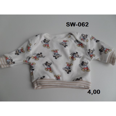 Sweater ecru met Mickey`s